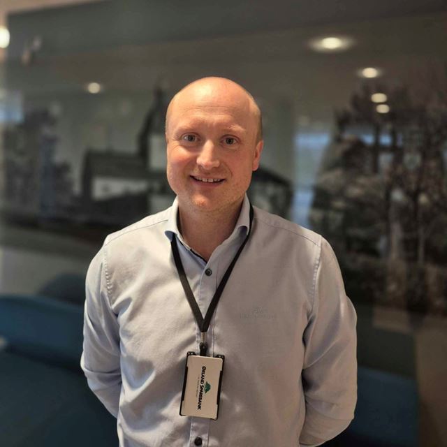 Bilde av rådgiver i Ørland Sparebank Karl Kristian Dahl