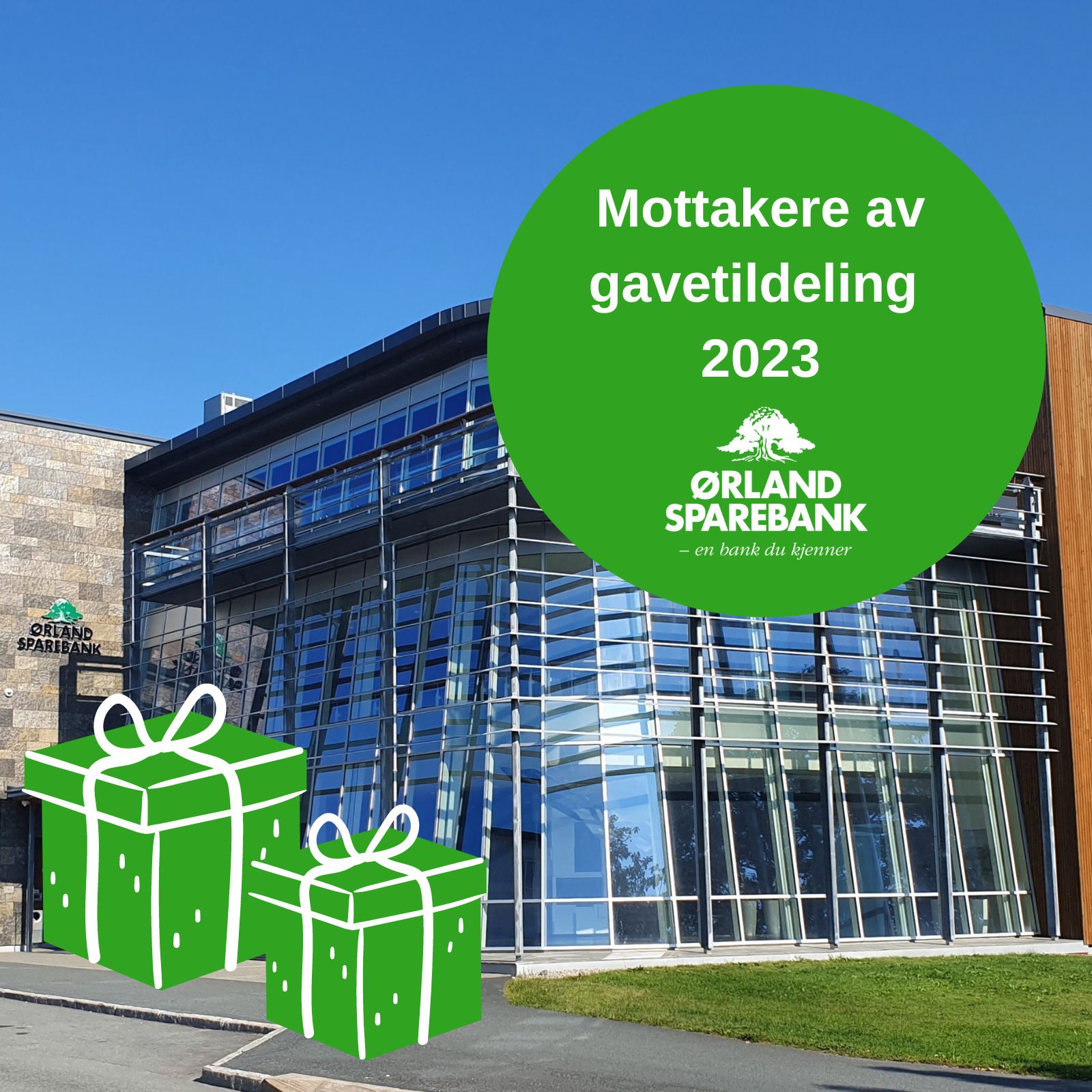 Ørland Sparebank gavetildeling 2023