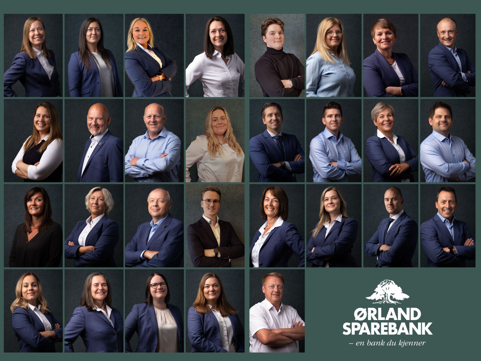 Ansatte i Ørland Sparebank